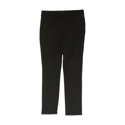 Black Solid Dress Pants