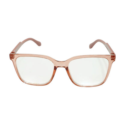 Pink MS21302 Square Eyeglasses FRAMES ONLY