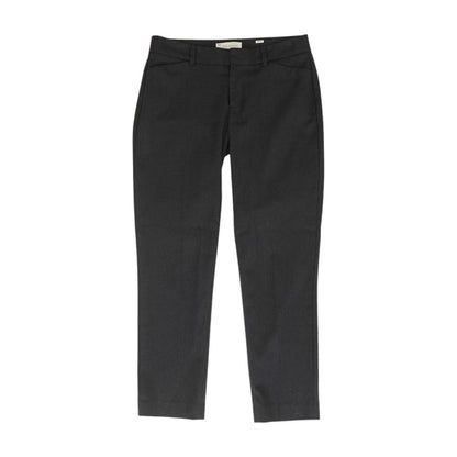 Black Check Chino Pants