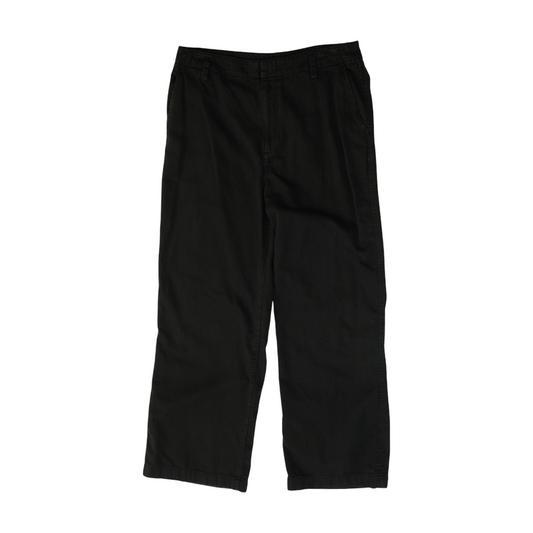 Black Straight Pants