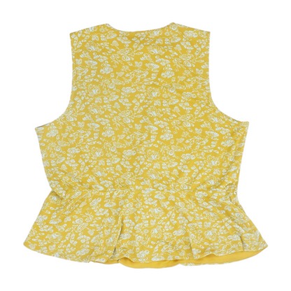 Yellow Floral Blouse