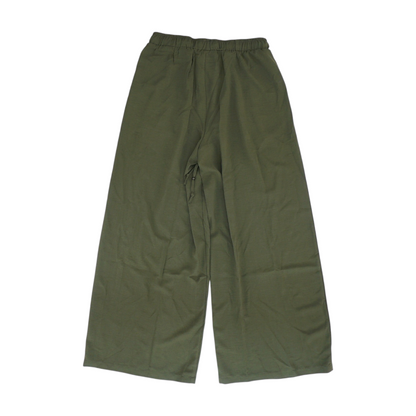 Green Wide Leg Pants