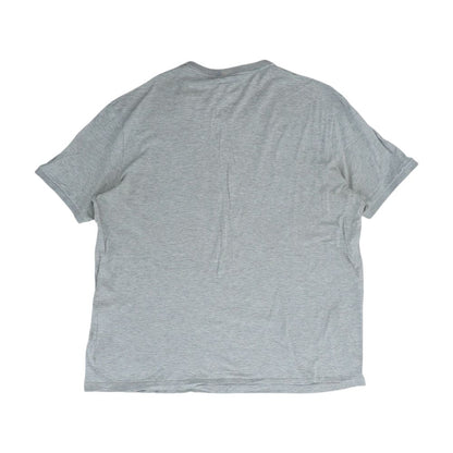 Gray Solid Crewneck T-Shirt