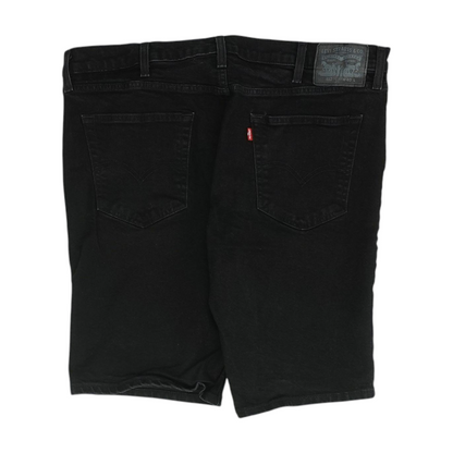 Black Denim Shorts