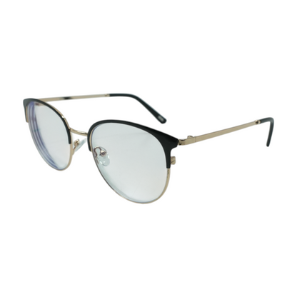 Black Round Prescription Eyewear