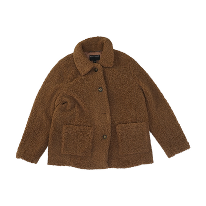 Brown Solid Jacket
