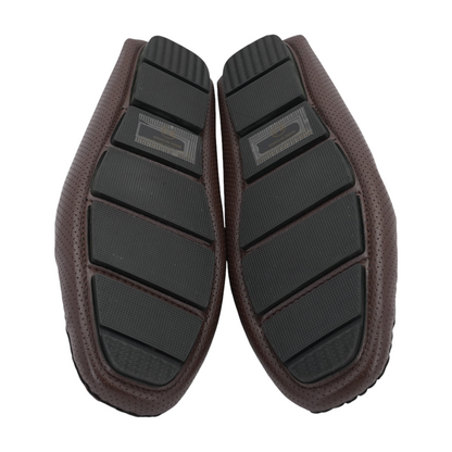 Brown Slip-On Dress Shoes