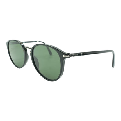 Black Typewriter Evolution Round Sunglasses