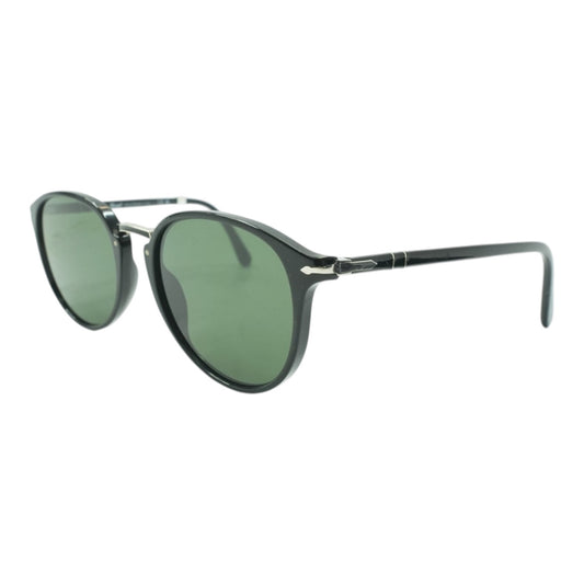 Black Typewriter Evolution Round Sunglasses
