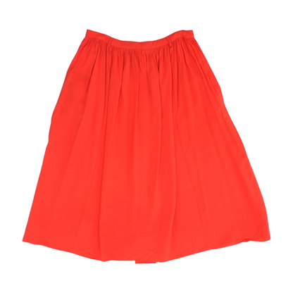 Red Midi Skirt