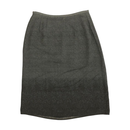 Gray Midi Skirt