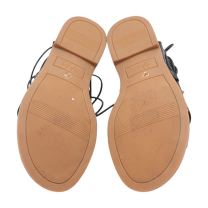 Black Flat Sandals