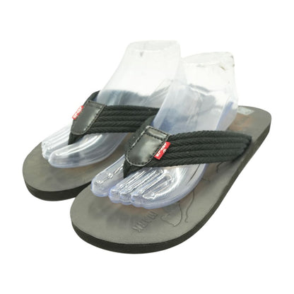 Black Flip Flop Sandals