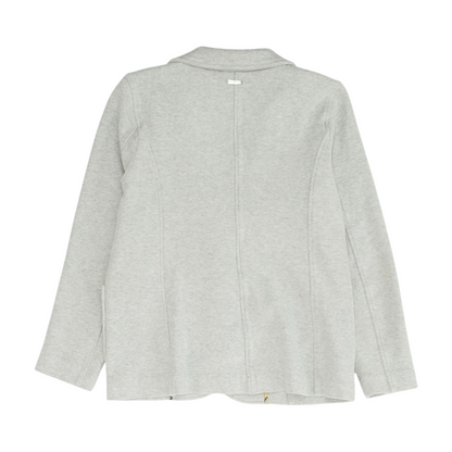 Gray Solid Blazer