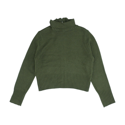 Olive Cardigan Sweater