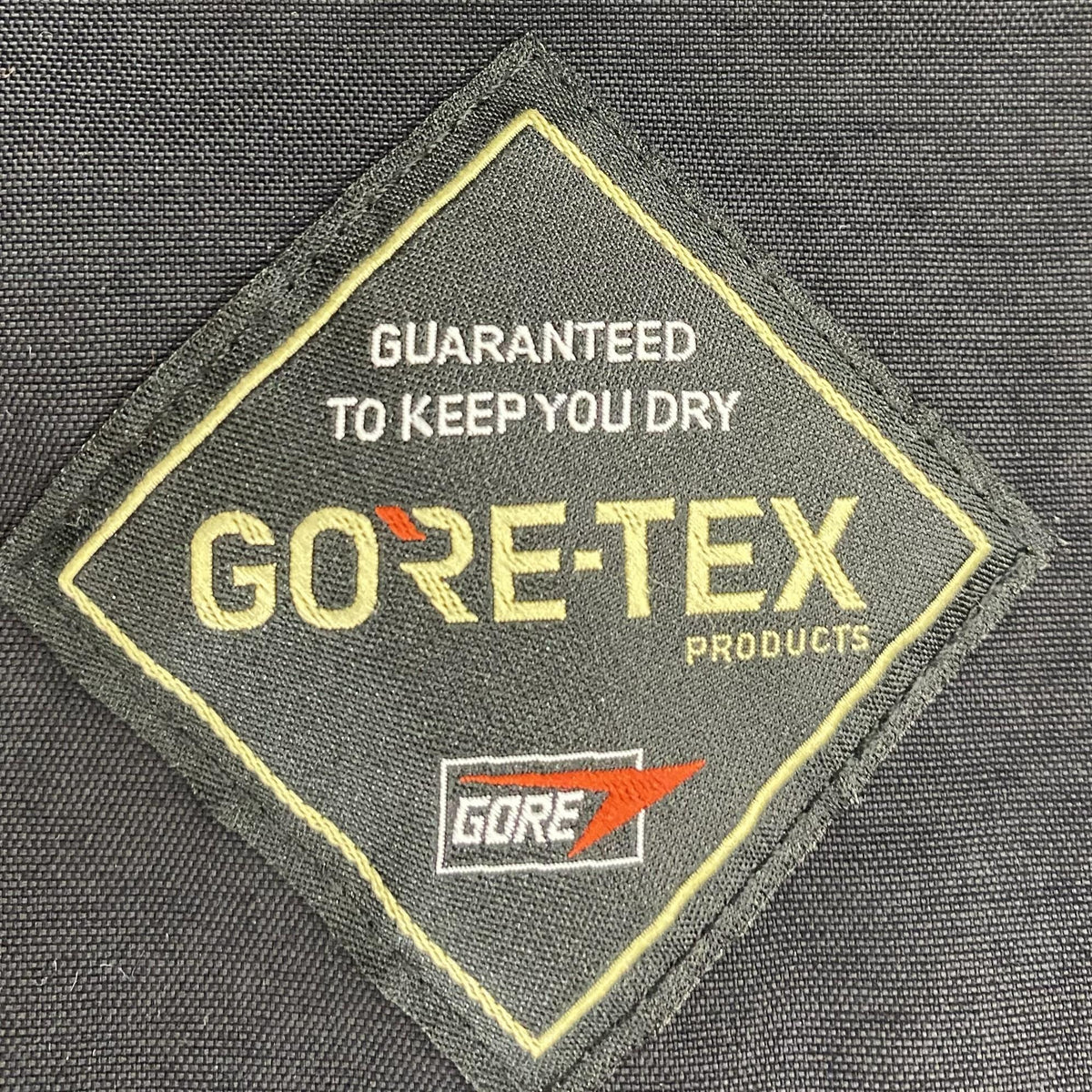 Black Spring-Summer 2025 Black GORE-TEX Stripe Hooded Jacket