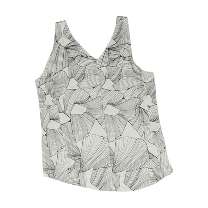 White Print Blouse
