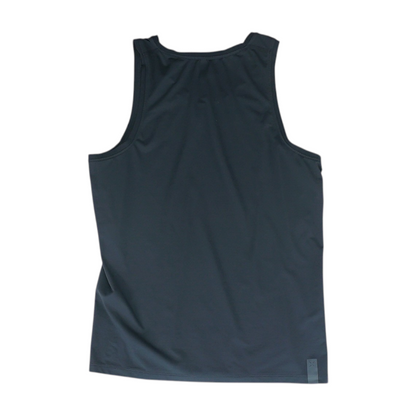 Black Solid Active Tank
