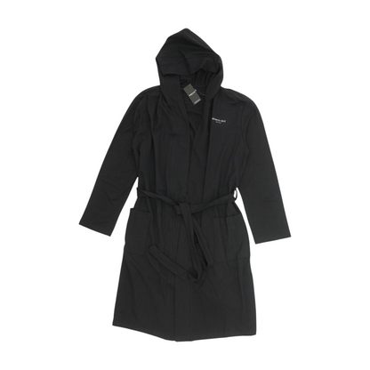 Black Solid Robe