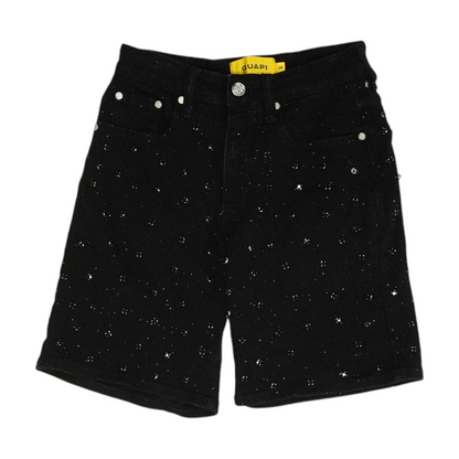 Black Denim Shorts
