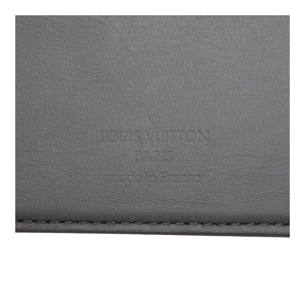 Monogram Shadow Bifold Wallet in Anthracite Grey