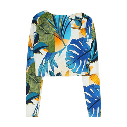 Multi Tropical Swim Top