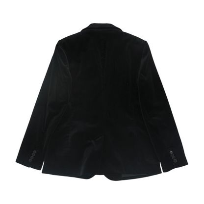 Black Solid Blazer