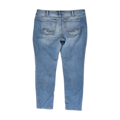 Blue Plus Size Regular Jeans