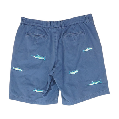 Blue Chino Shorts