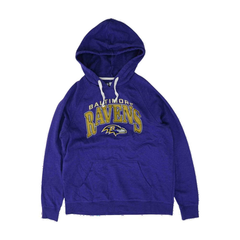 Purple Baltimore Ravens Solid Hoodie Pullover
