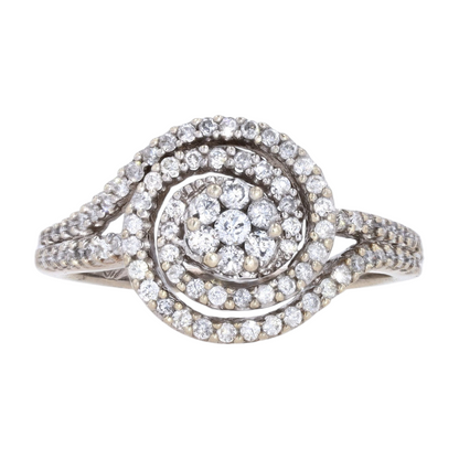 1/3 ctw 14K White Gold Diamond Fashion Ring