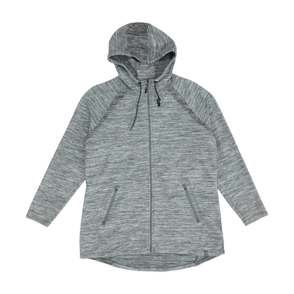 Gray Abstract Active Jacket