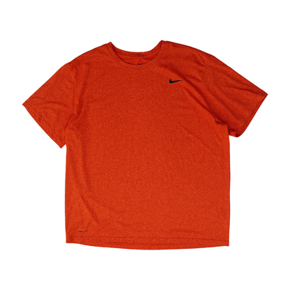 Orange Solid Active T-Shirt