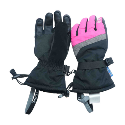 Black 100% Polyester Gloves