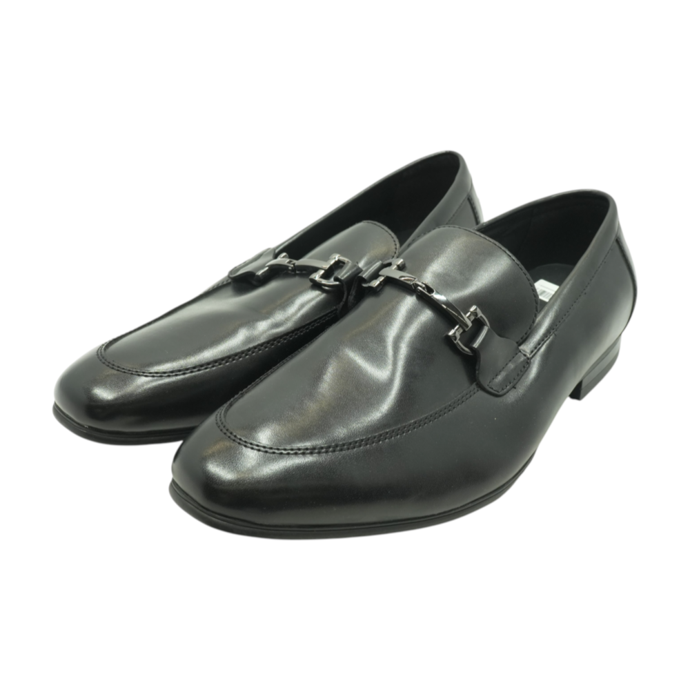 Black Slip-On Dress Shoes