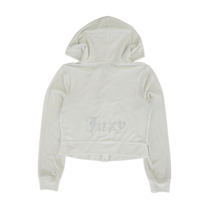 White Solid Active Jacket