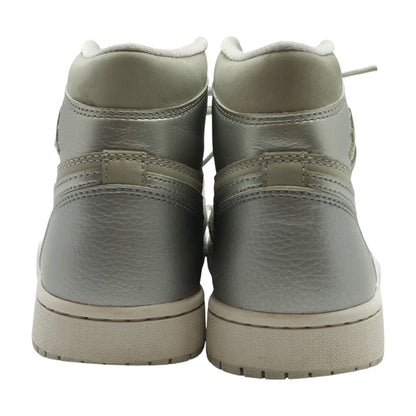 Air Jordan Gray High Top Athletic Shoes