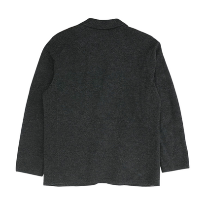 Charcoal Solid Blazer