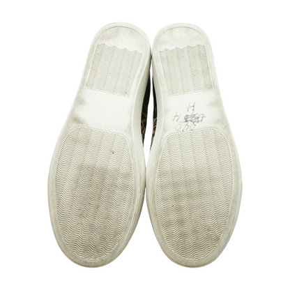 Tan Mid-Top Athletic Shoes