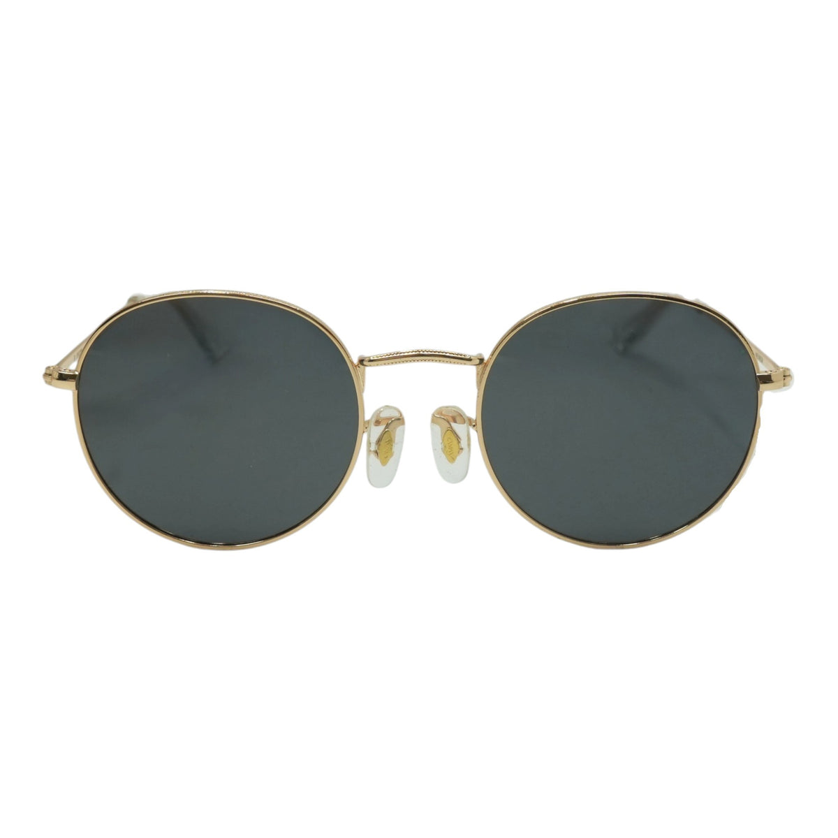 WMP Eyewear Gold Nevada Round Sunglasses – Image 2