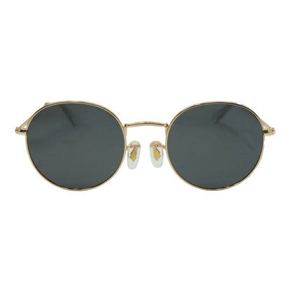 WMP Eyewear Gold Nevada Round Sunglasses – Image 2