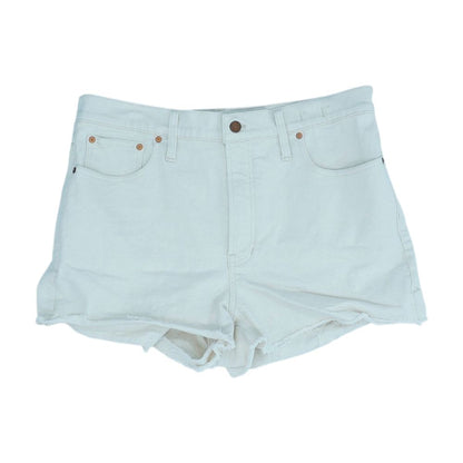 Ivory Denim Shorts