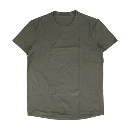 Green Solid Active T-Shirt
