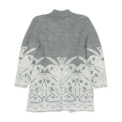 Gray Misc. Cardigan Sweater