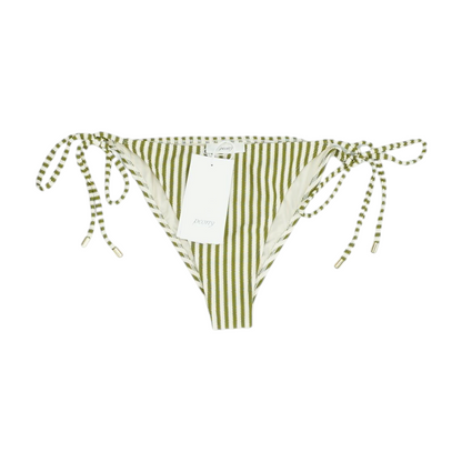 Green Striped Swim Bottom