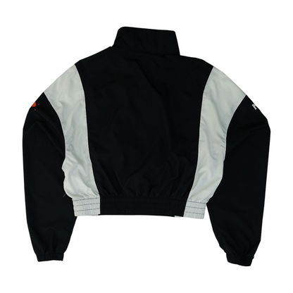 Black Color Block 1/4 Zip Pullover
