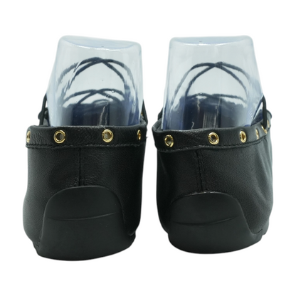 Black Slip-On Flats