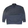 Navy Tall Solid 1/4 Zip Pullover