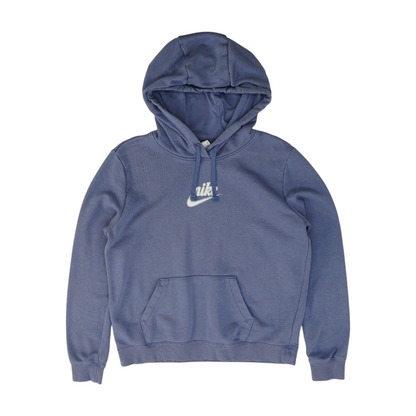Blue Graphic Hoodie Pullover