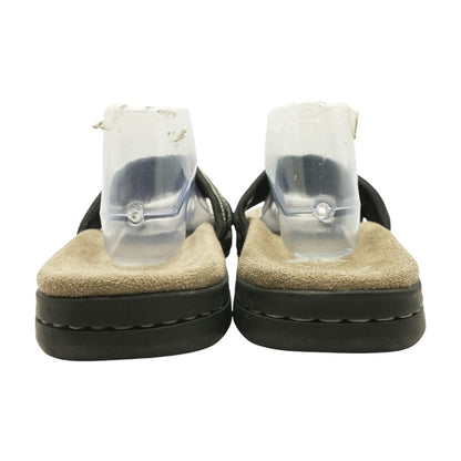 Black Casual Slide Sandals